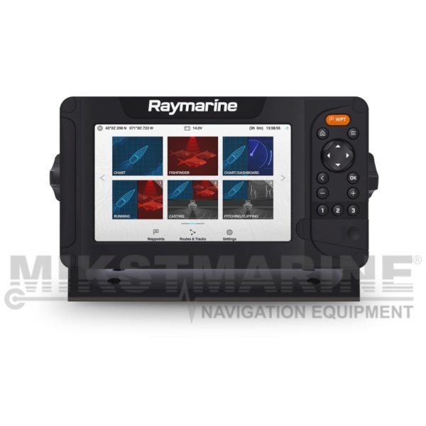 Element 7 — 7″ Chart Plotter with CHIRP Sonar, HyperVision, Wi-Fi & GPS, No Chart & No Transducer